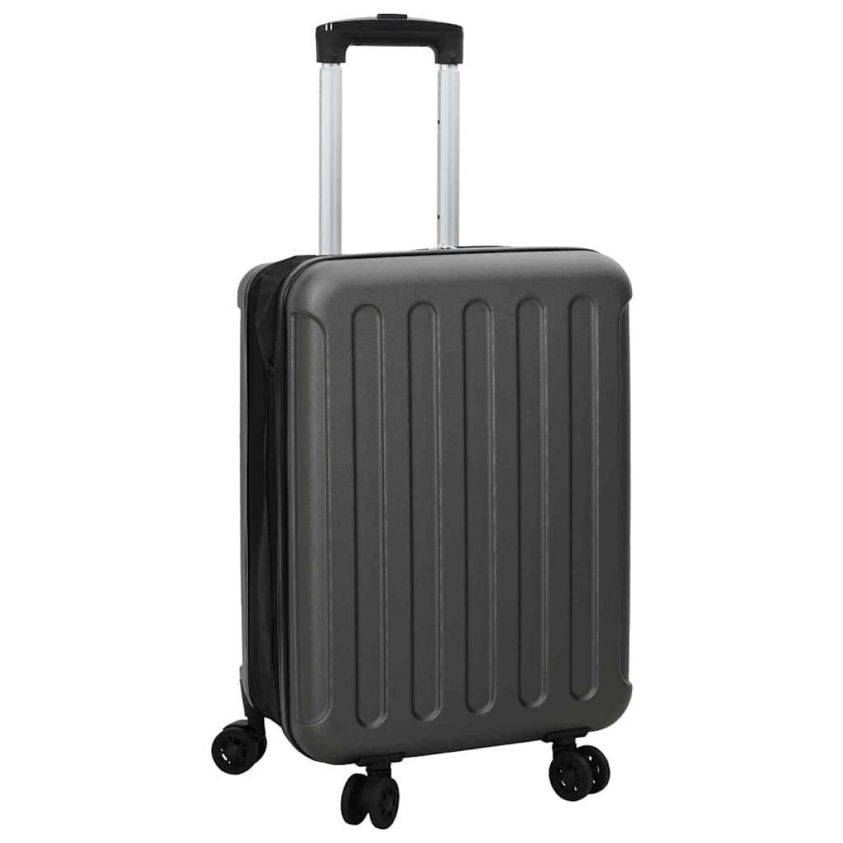 vidaXL Βαλίτσα Σκούρο γκρι 34 x 23 x 55.5 εκ. ΑΒΣ Πλαστικό