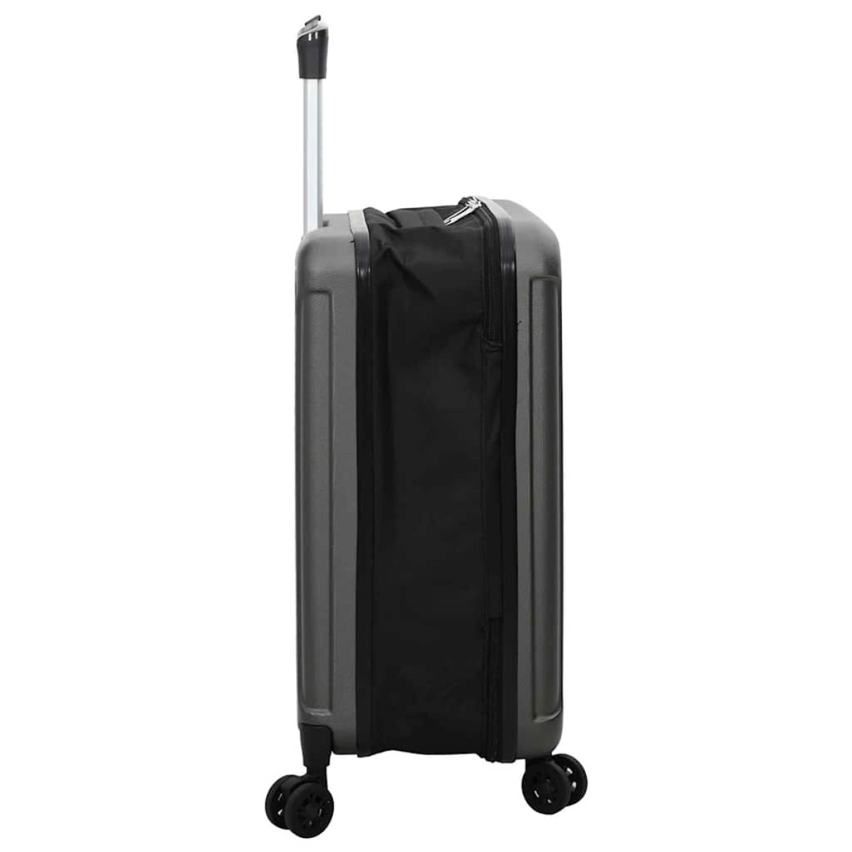 vidaXL Βαλίτσα Σκούρο γκρι 34 x 23 x 55.5 εκ. ΑΒΣ Πλαστικό
