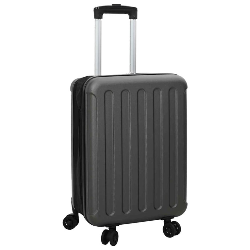 vidaXL Βαλίτσα Σκούρο γκρι 34 x 23 x 55.5 εκ. ΑΒΣ Πλαστικό