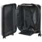 vidaXL Βαλίτσα με κλειδαριά Ασημί 34 x 23 x 55.5 εκ. ΑΒΣ Πλαστικό