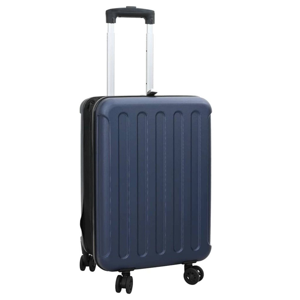 vidaXL Βαλίτσα Σκούρο Μπλε 34 x 23 x 55.5 εκ. ΑΒΣ Πλαστικό