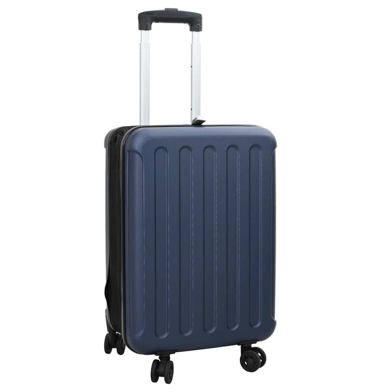vidaXL Βαλίτσα Σκούρο Μπλε 34 x 23 x 55.5 εκ. ΑΒΣ Πλαστικό