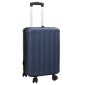 vidaXL Βαλίτσα Σκούρο Μπλε 34 x 23 x 55.5 εκ. ΑΒΣ Πλαστικό