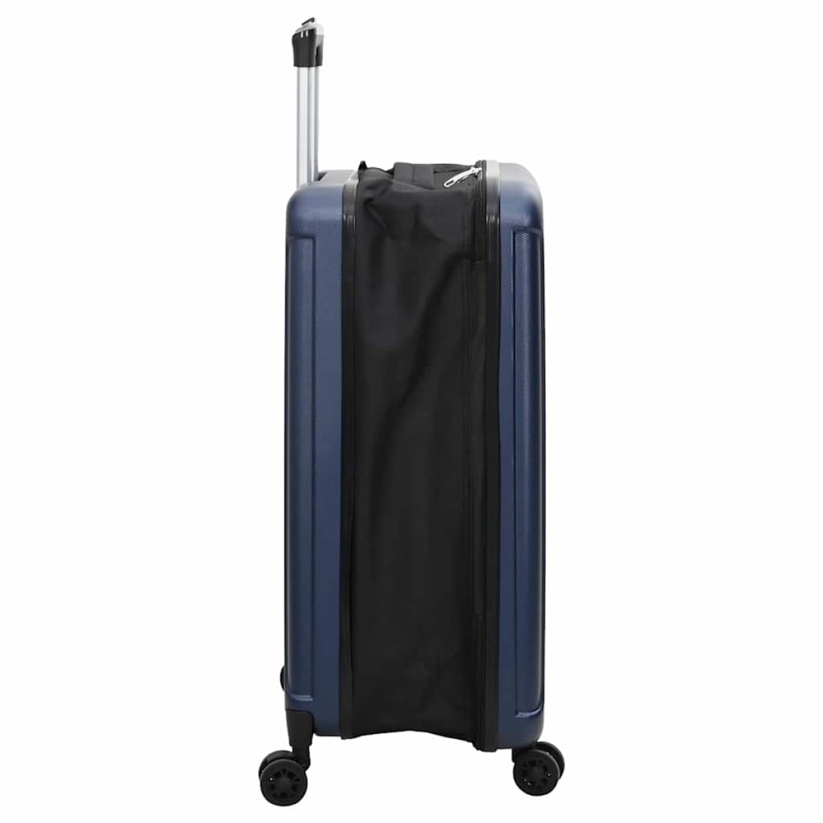 vidaXL Βαλίτσα με κλειδαριά Σκούρο Μπλε 43 x 27 x 66 εκ. ΑΒΣ Πλαστικό