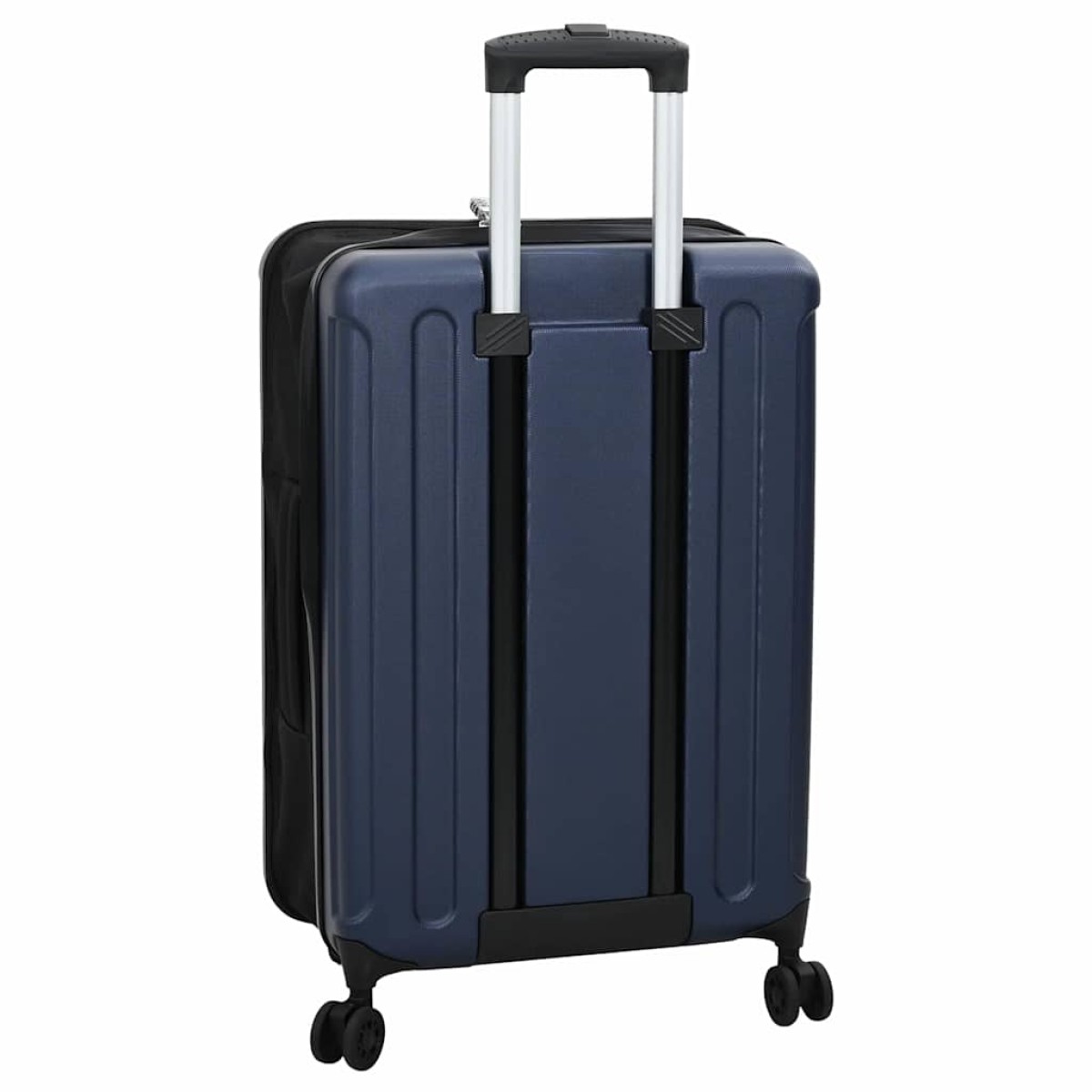 vidaXL Βαλίτσα με κλειδαριά Σκούρο Μπλε 43 x 27 x 66 εκ. ΑΒΣ Πλαστικό