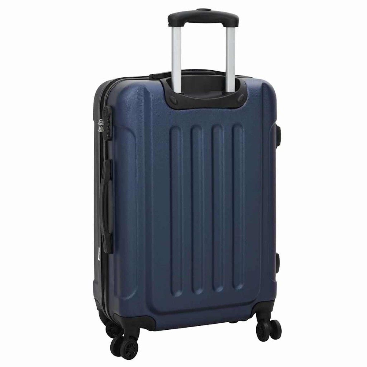 vidaXL Βαλίτσα 3 τμχ. Σκούρο Μπλε 50 x 31 x 78 εκ ΑΒΣ Πλαστικό