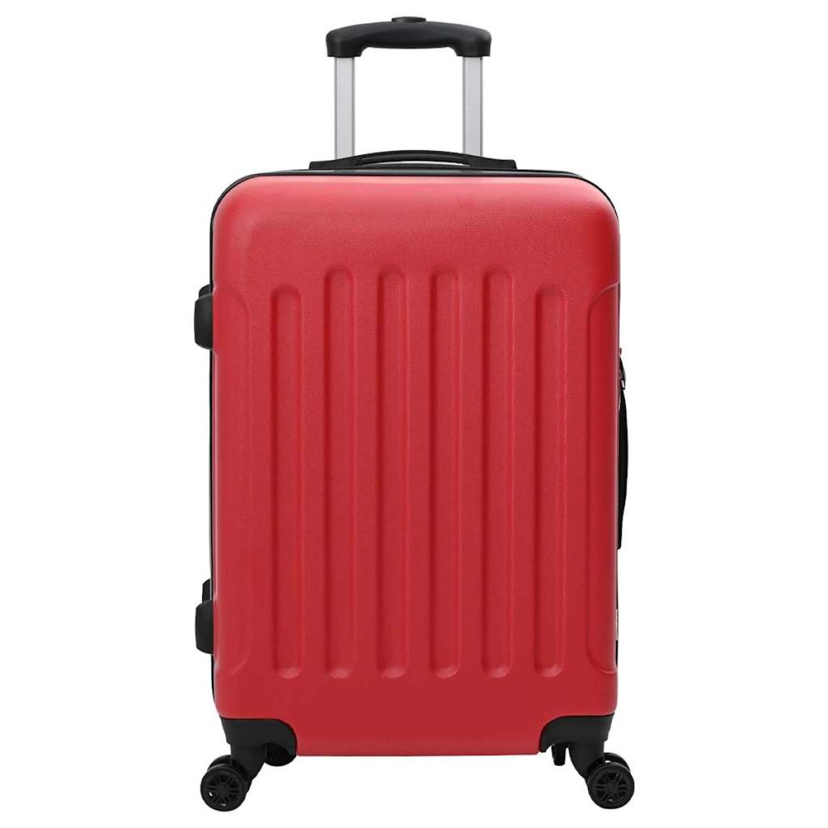 vidaXL Βαλίτσα 3 τμχ. Κόκκινο 50 x 31 x 78 εκ ΑΒΣ Πλαστικό