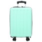 vidaXL Βαλίτσα Πράσινο της μέντας 34 x 23 x 55.5 εκ. ΑΒΣ Πλαστικό
