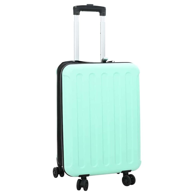 vidaXL Βαλίτσα Πράσινο της μέντας 34 x 23 x 55.5 εκ. ΑΒΣ Πλαστικό