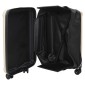 vidaXL Βαλίτσα με κλειδαριά Μπρονζέ 34 x 23 x 55.5 εκ. ΑΒΣ Πλαστικό