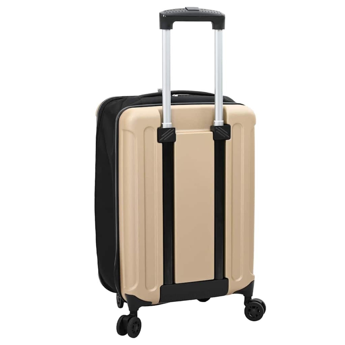 vidaXL Βαλίτσα με κλειδαριά Μπρονζέ 34 x 23 x 55.5 εκ. ΑΒΣ Πλαστικό