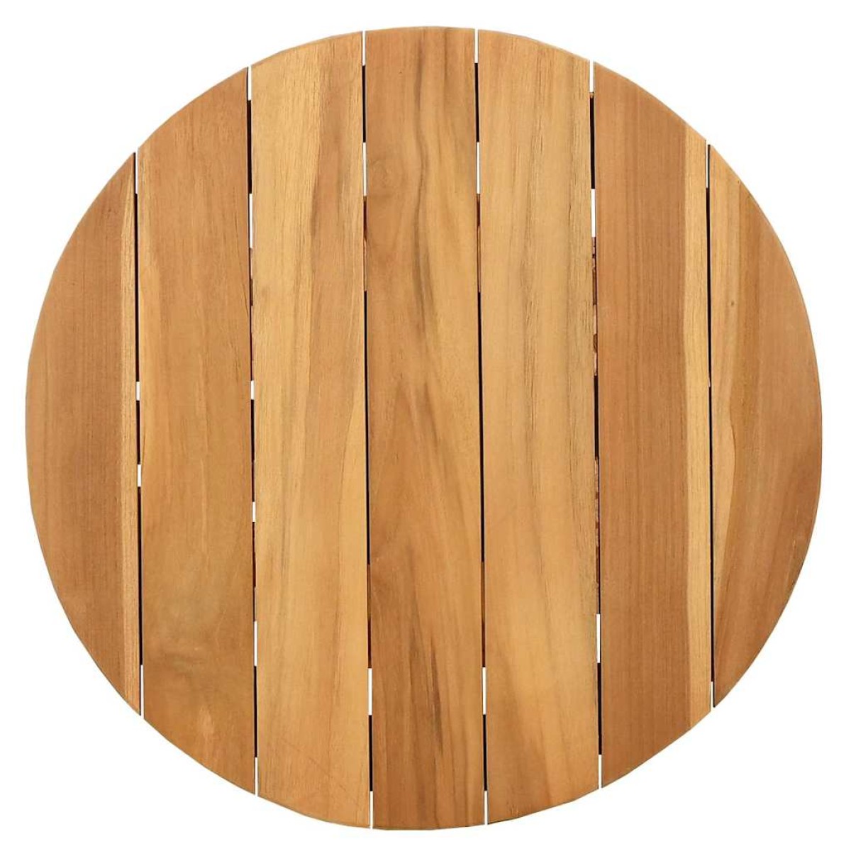 vidaXL Τραπεζάκι Πλευράς Καφέ 50 x 50 x 49,5 εκ Στερεό Ξύλο Τίκ
