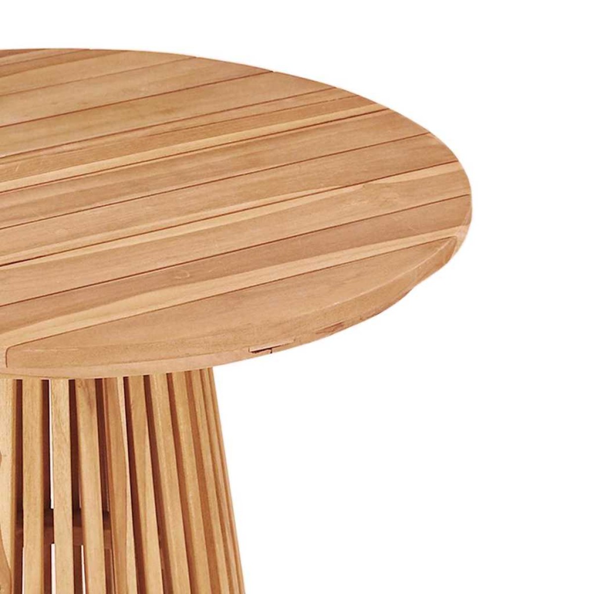 vidaXL Τραπεζάκι Πλευράς Καφέ 70 x 70 x 75 cm Στερεό Ξύλο Τίκ