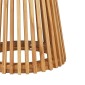 vidaXL Τραπεζάκι Πλευράς Καφέ 70 x 70 x 75 cm Στερεό Ξύλο Τίκ