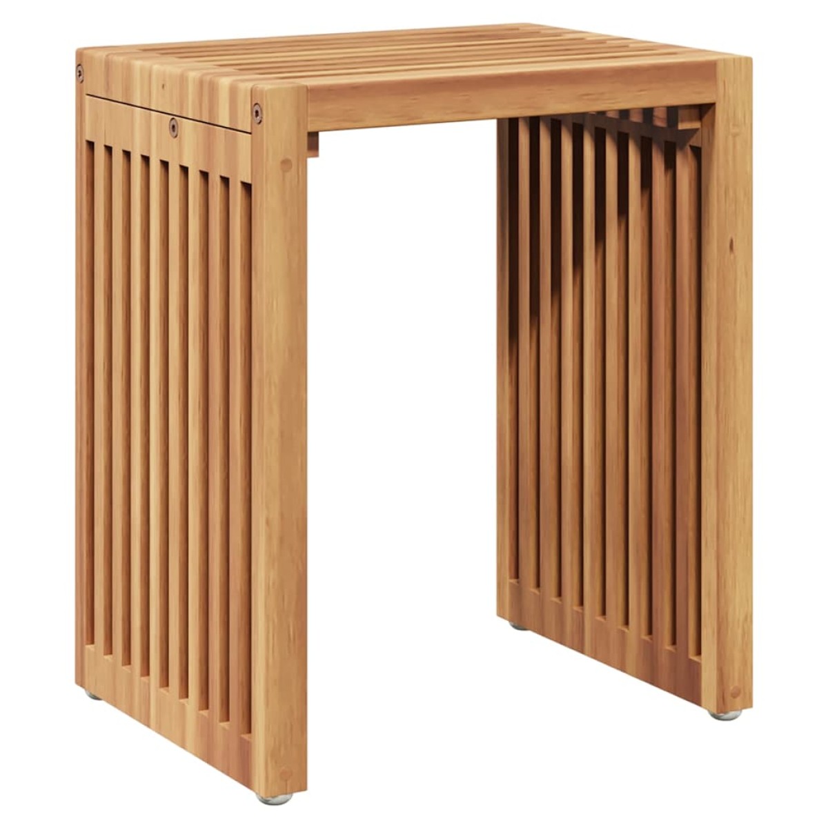 vidaXL Πλευρικό Τραπέζι Κήπου 3 τμχ. Καφέ 33 x 44,5 x 51 εκ