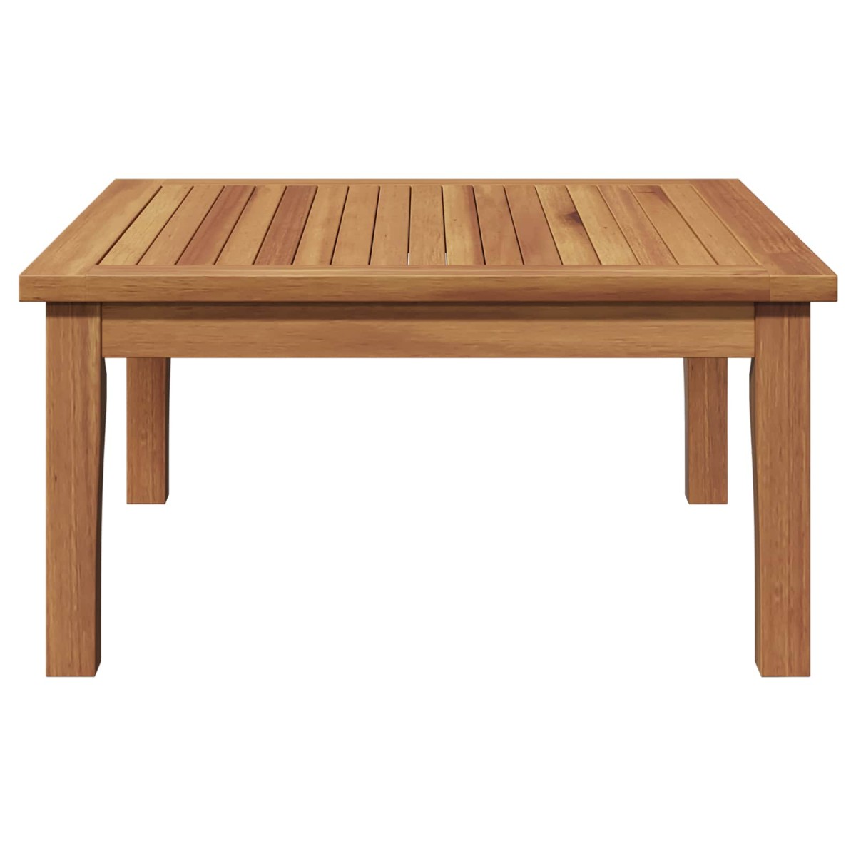vidaXL Τραπέζι Κήπου Καφέ Μασίφ ξύλο teak