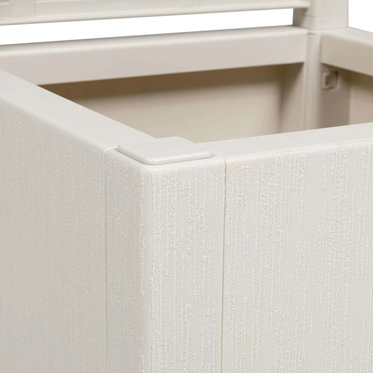 vidaXL Κηποτινάκι με Τρέλα Λευκό 36 x 36 x 140 εκ. PP