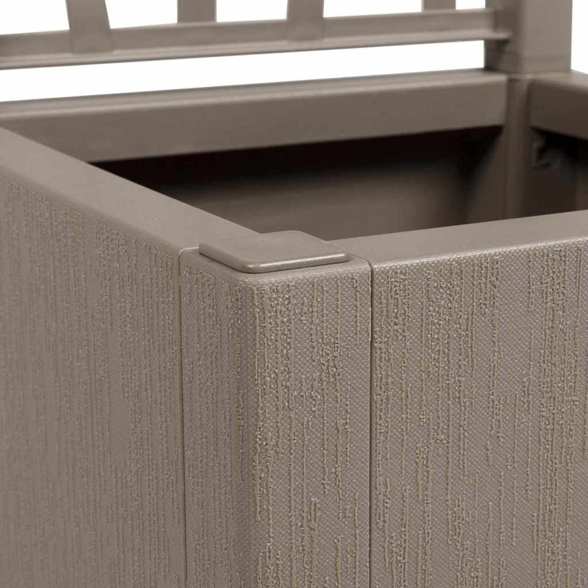 vidaXL Κηποτινάκι με Τρέλα Ανοιχτό καφέ 36 x 36 x 140 εκ. PP