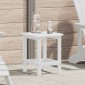 vidaXL Τραπεζάκι Πλευράς Λευκό 38 x 38 x 46 εκ. Πολυαιθυλένιο