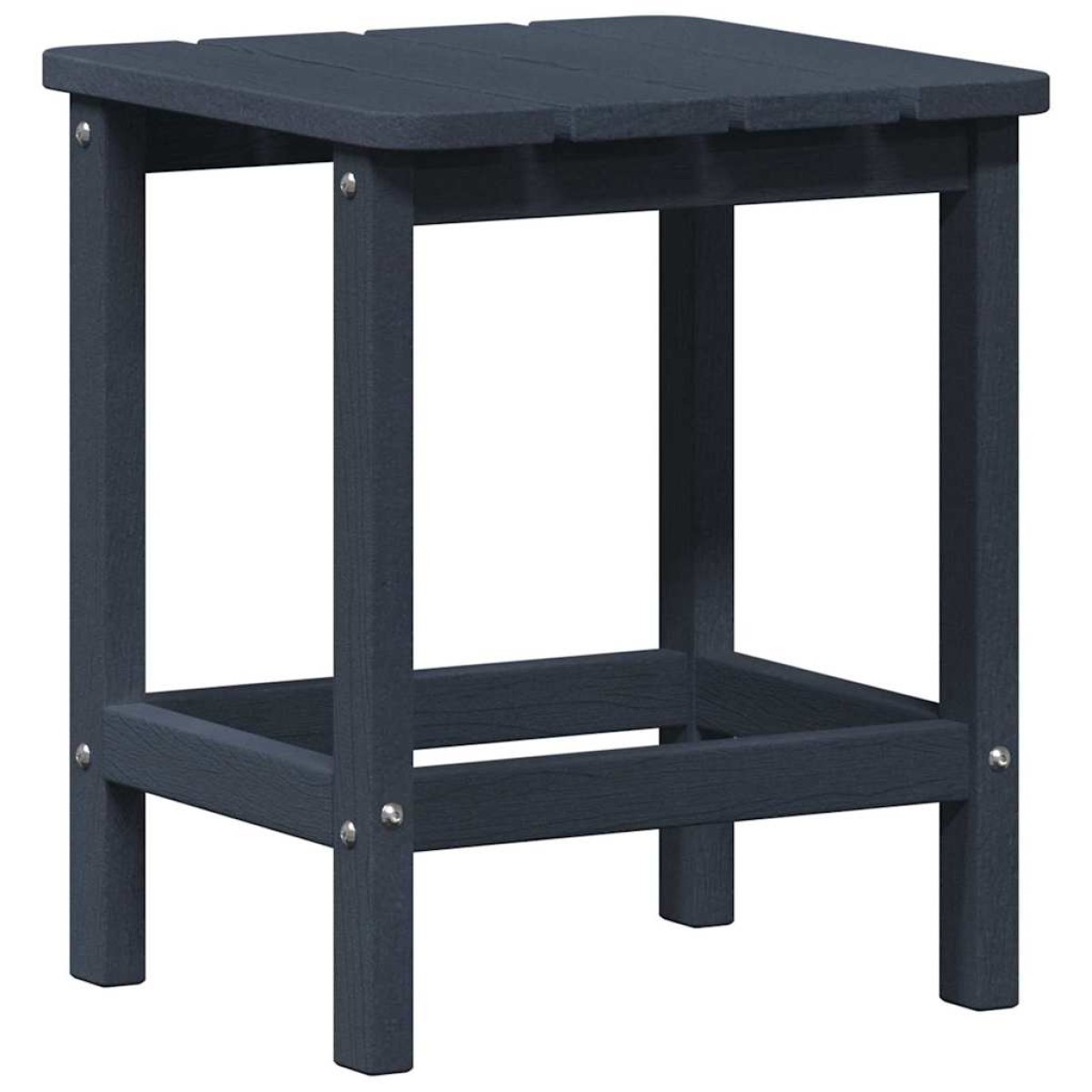 vidaXL Τραπεζάκι Πλευράς Σκούρο μπλε 38 x 38 x 46 εκ. Πολυαιθυλένιο