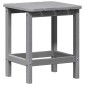 vidaXL Τραπεζάκι Πλευράς Ανοιχτό γκρι 38 x 38 x 46 εκ. Πολυαιθυλένιο