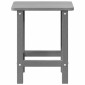 vidaXL Τραπεζάκι Πλευράς Ανοιχτό γκρι 38 x 38 x 46 εκ. Πολυαιθυλένιο