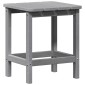 vidaXL Τραπεζάκι Πλευράς Ανοιχτό γκρι 38 x 38 x 46 εκ. Πολυαιθυλένιο
