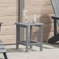 vidaXL Τραπεζάκι Πλευράς Ανοιχτό γκρι 38 x 38 x 46 εκ. Πολυαιθυλένιο