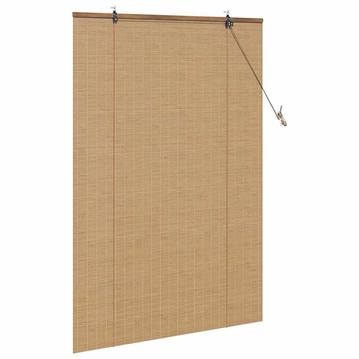 vidaXL Ρόλερ (στόρι) Καφέ 120 x 160 cm Μπαμπού