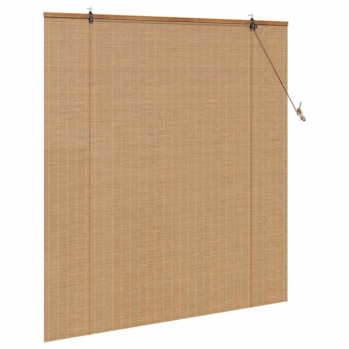 vidaXL Ρόλερ (στόρι) Καφέ 140 x 160 cm Μπαμπού