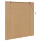 vidaXL Ρόλερ (στόρι) Καφέ 150 x 160 cm Μπαμπού