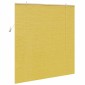 vidaXL Ρόλερ (στόρι) Κίτρινο 150 x 160 cm Μπαμπού