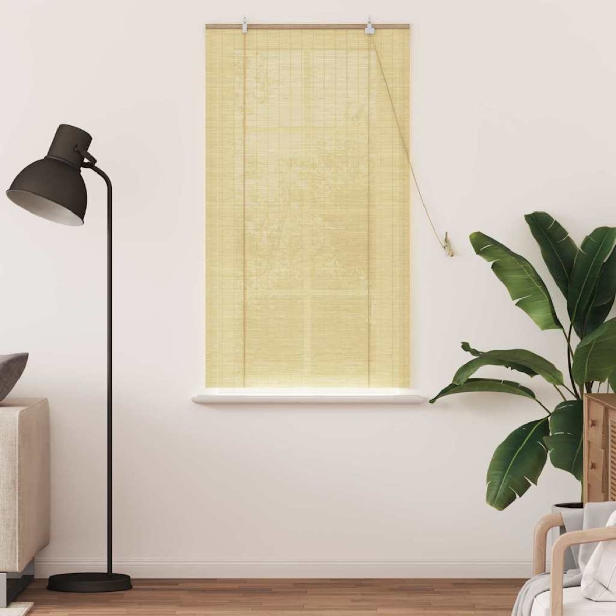 vidaXL Ρόλερ (στόρι) Φύση 80 x 160 cm Μπαμπού