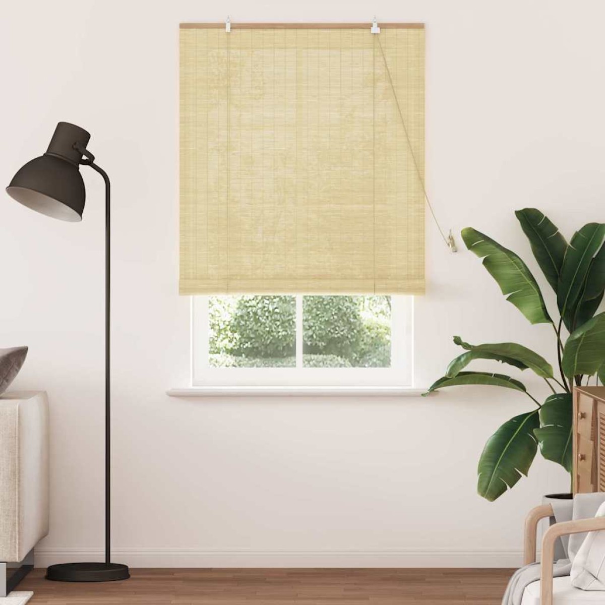 vidaXL Ρόλερ (στόρι) Φύση 120 x 220 cm Μπαμπού