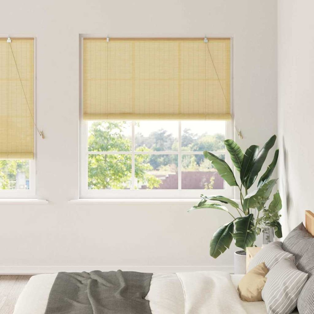 vidaXL Ρόλερ (στόρι) Φύση 150 x 220 cm Μπαμπού