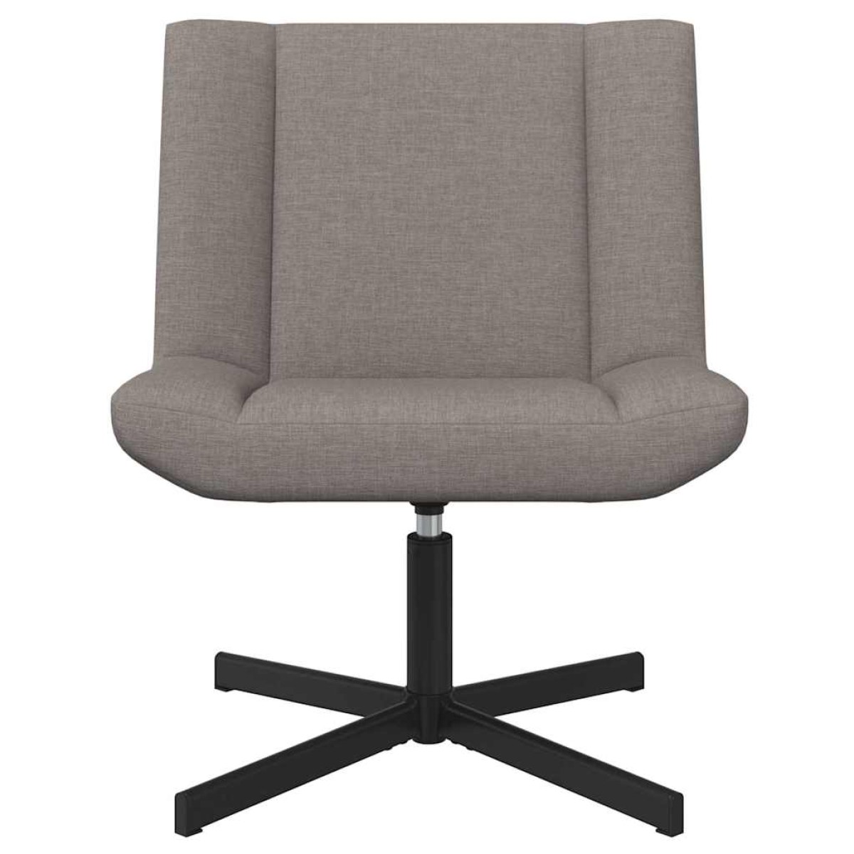 vidaXL Περιστρεφόμενη καρέκλα Taupe 63 x 75 x 76 εκ ύφασμα