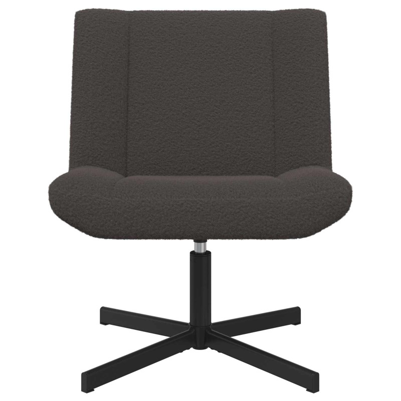 vidaXL Περιστρεφόμενη καρέκλα Σκούρο Γκρι 63 x 75 x 76 εκ