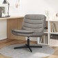 vidaXL Περιστρεφόμενη καρέκλα Taupe 63 x 75 x 76 εκ ύφασμα