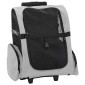vidaXL Καρότσι Κατοικίδιων 3 σε 1 Γκρι 48x32x(57-106) εκ. από Ύφασμα Oxford