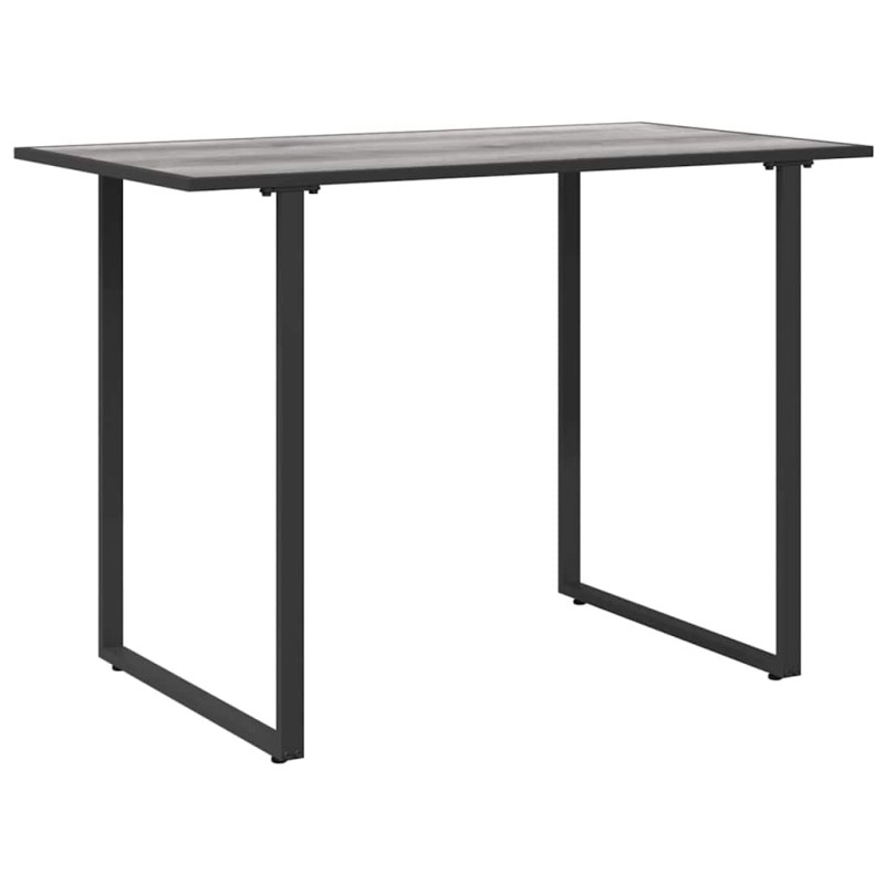 vidaXL Τραπέζι Κήπου Γκρι 100 x 55 x 70 εκ. ξύλο