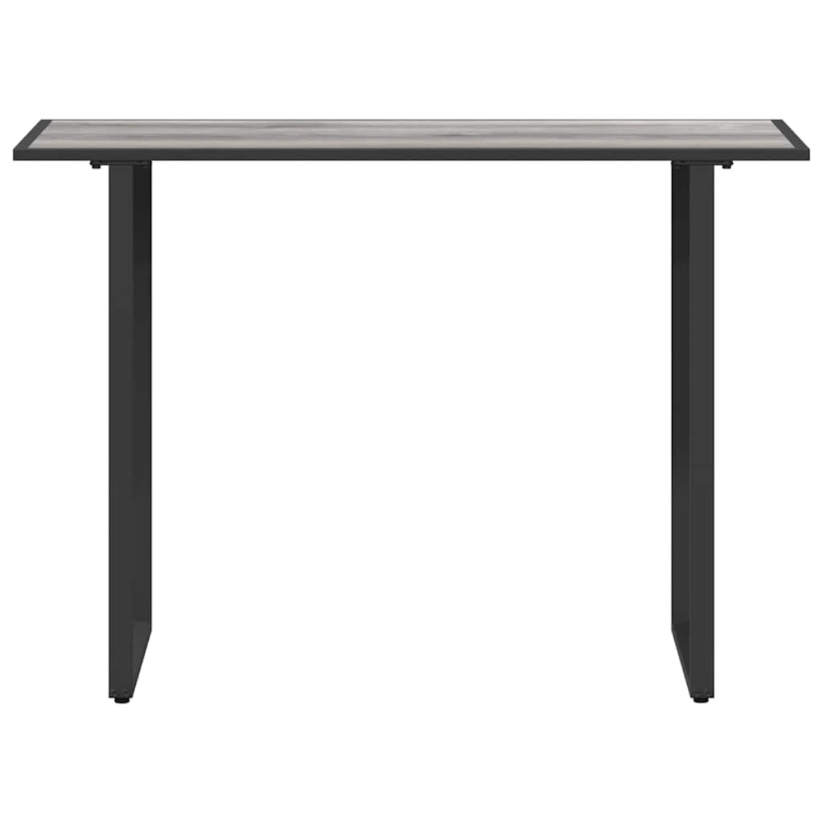 vidaXL Τραπέζι Κήπου Γκρι 100 x 55 x 70 εκ. ξύλο