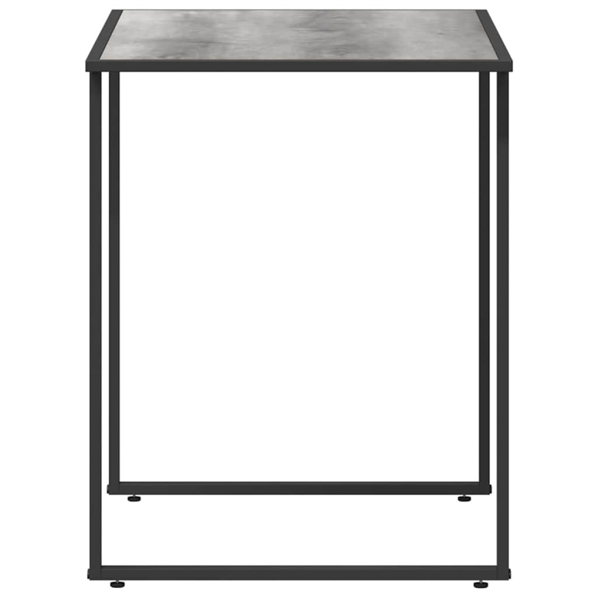 vidaXL Τραπέζι Κήπου Γκρι 100 x 55 x 70 εκ. ξύλο