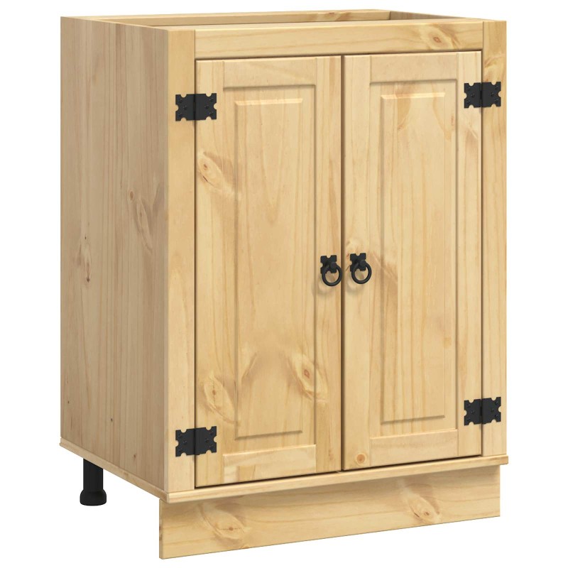 vidaXL Ντουλαπιού (Cabinet) SKI Μέλι Καφέ 60 x 46 x 81,5 εκ