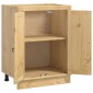 vidaXL Ντουλαπιού (Cabinet) SKI Μέλι Καφέ 60 x 46 x 81,5 εκ