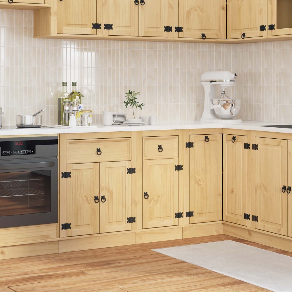 vidaXL Ντουλαπιού (Cabinet) SKI Μέλι Καφέ 40 x 46 x 81,5 εκ