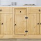 vidaXL Ντουλαπιού (Cabinet) SKI Μέλι Καφέ 40 x 46 x 81,5 εκ