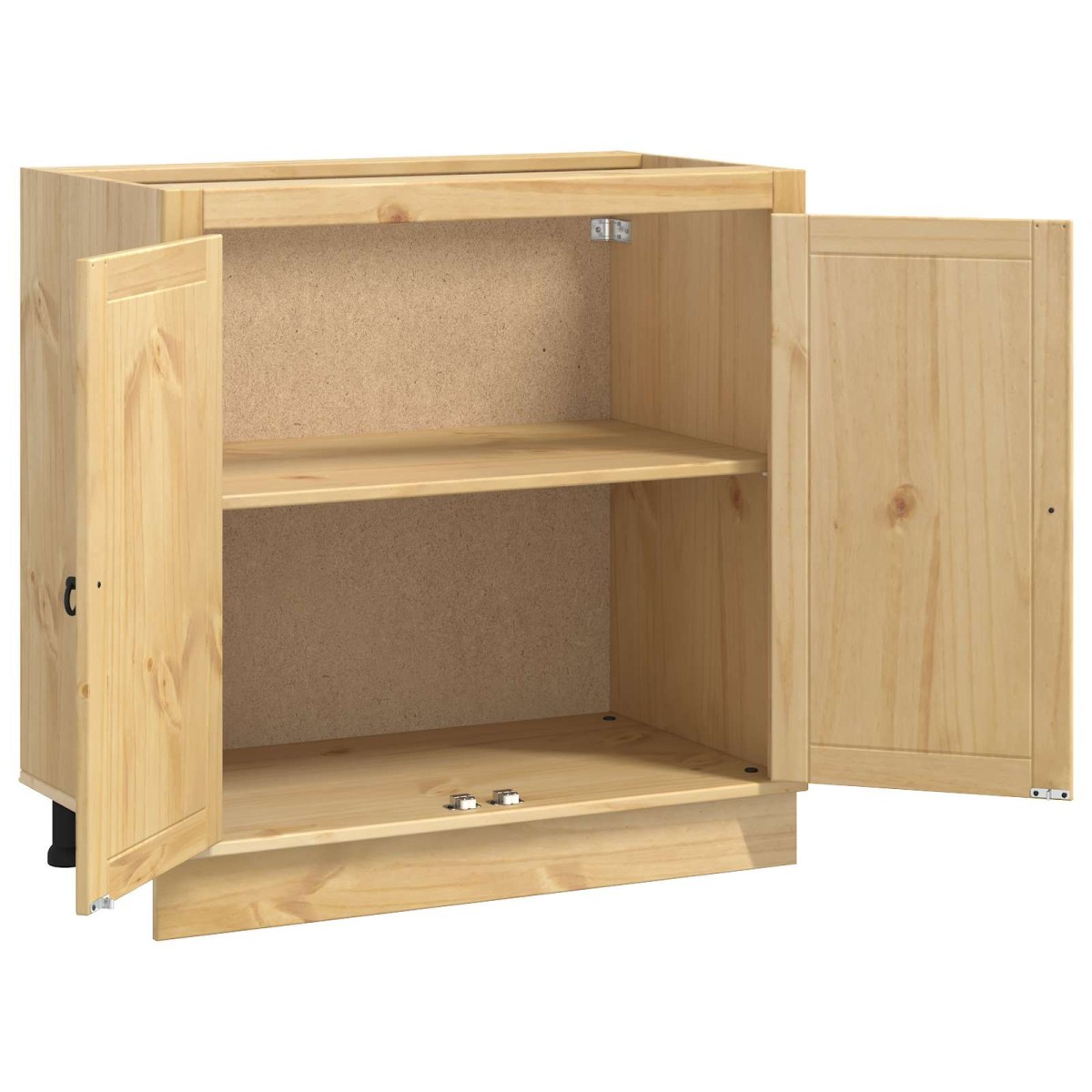 vidaXL Ντουλαπιού (Cabinet) SKI Μέλι Καφέ 80 x 46 x 81,5 εκ