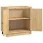 vidaXL Ντουλαπιού (Cabinet) SKI Μέλι Καφέ 80 x 46 x 81,5 εκ
