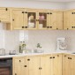 vidaXL Ντουλαπιού (Cabinet) SKI Μέλι Καφέ 80 x 32 x 60 εκ.
