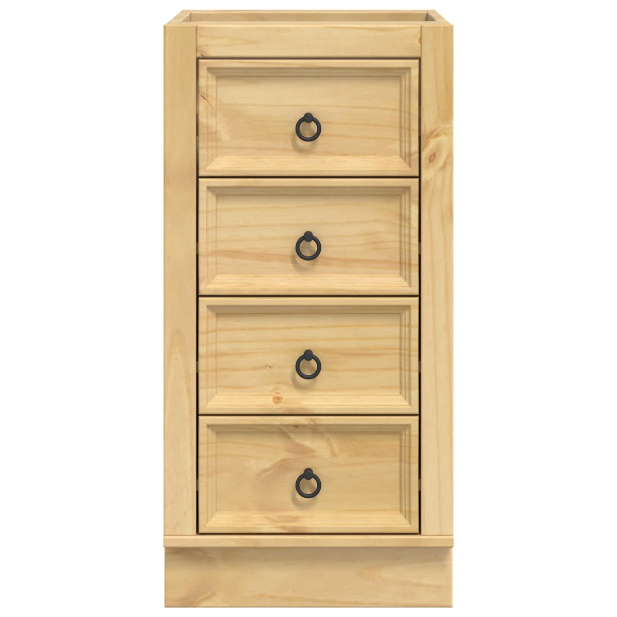 vidaXL Ντουλαπιού (Cabinet) SKI Μέλι Καφέ 40 x 46 x 81 εκ.